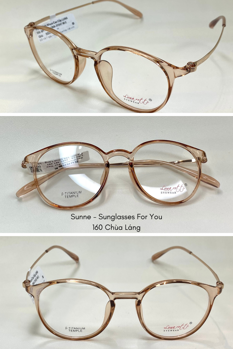 Gọng kính nhựa mới nhất tại Sunne - Sunglasses For You