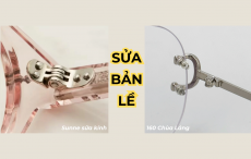 Sửa chữa Bản lề Gọng Kính Kim Loại và Gọng Kính Nhựa