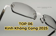 Top 6 Mẫu Kính Không Gọng Đẹp Nhất 2025 Bạn Không Thể Bỏ Qua