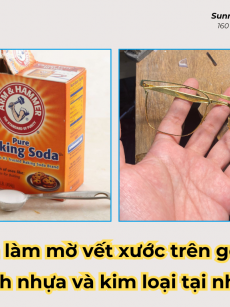 Cách làm mờ vết xước trên gọng kính nhựa và kim loại tại nhà