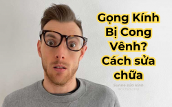 Nguyên nhân gọng kính bị cong vênh và giải pháp sửa chữa