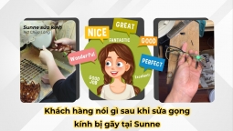 Khách hàng nói gì sau khi sửa gọng kính bị gãy tại Sunne? Case thực tế