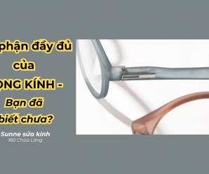Phân Tích các Bộ Phận của Gọng Kính
